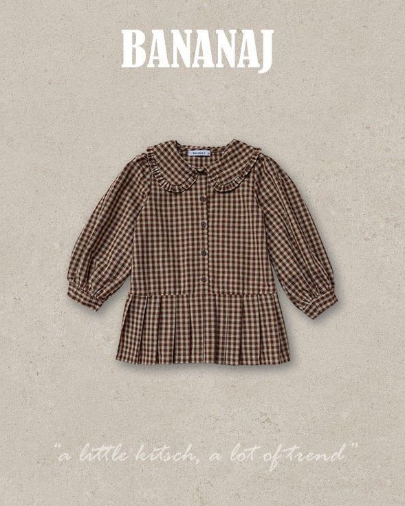 【BANANAJ】lisa pleated dress
