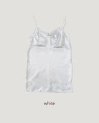 satin rose lingerie camisole dress