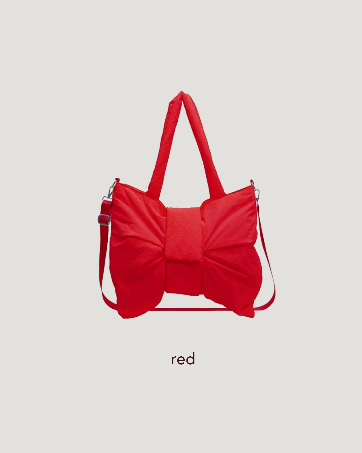 big ribbon padding bag