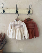 【OREN】merci smock blouse
