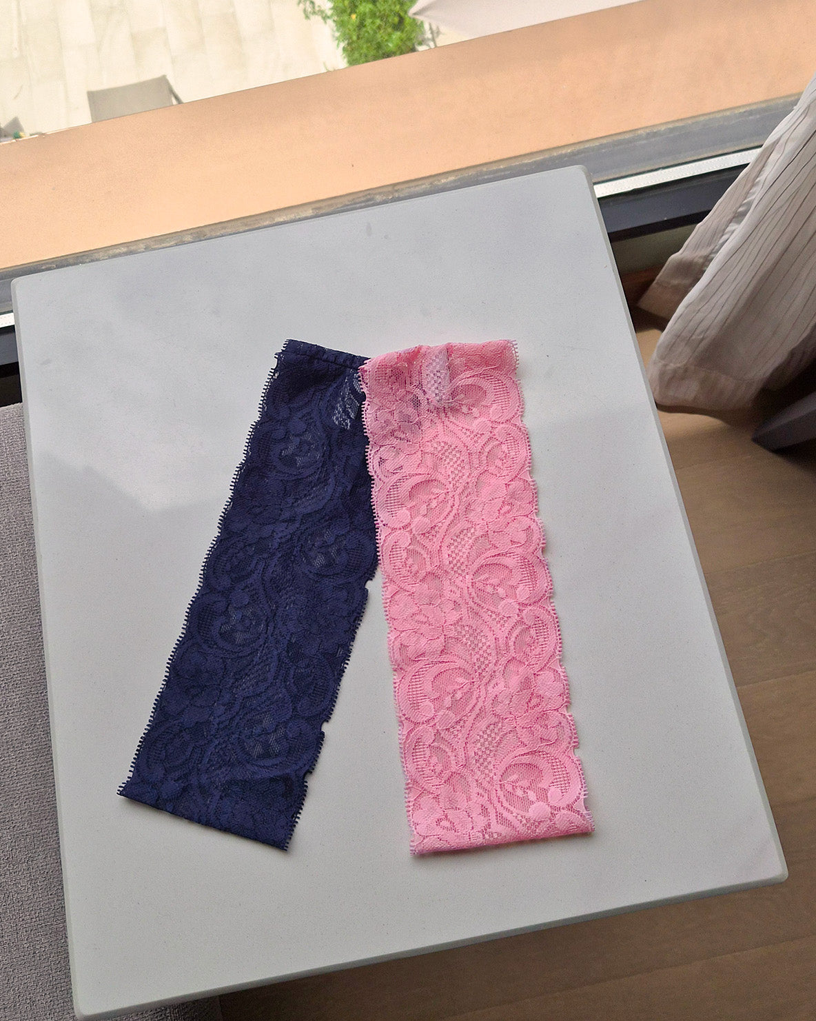 lace wide hair band