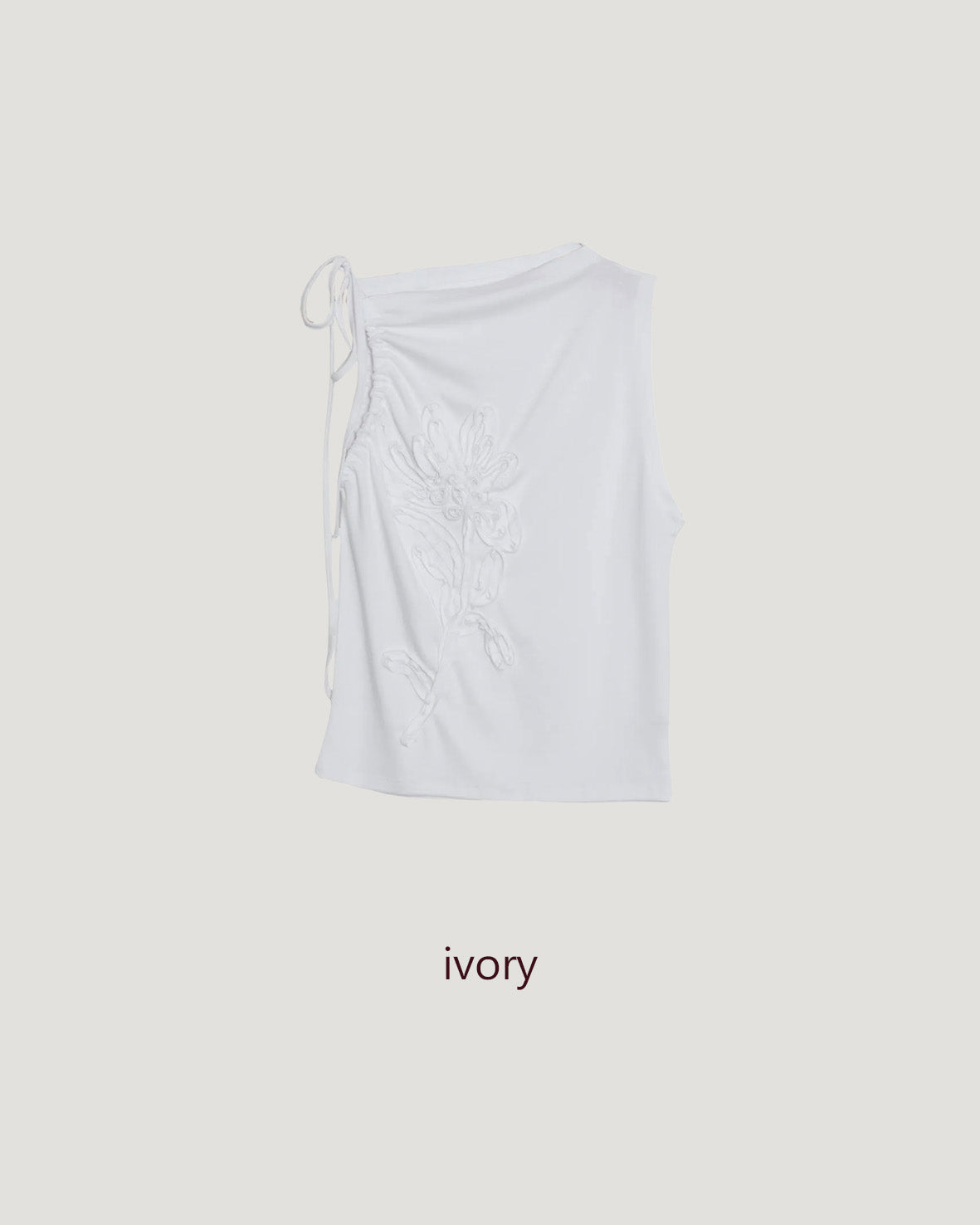 flower motif camisole