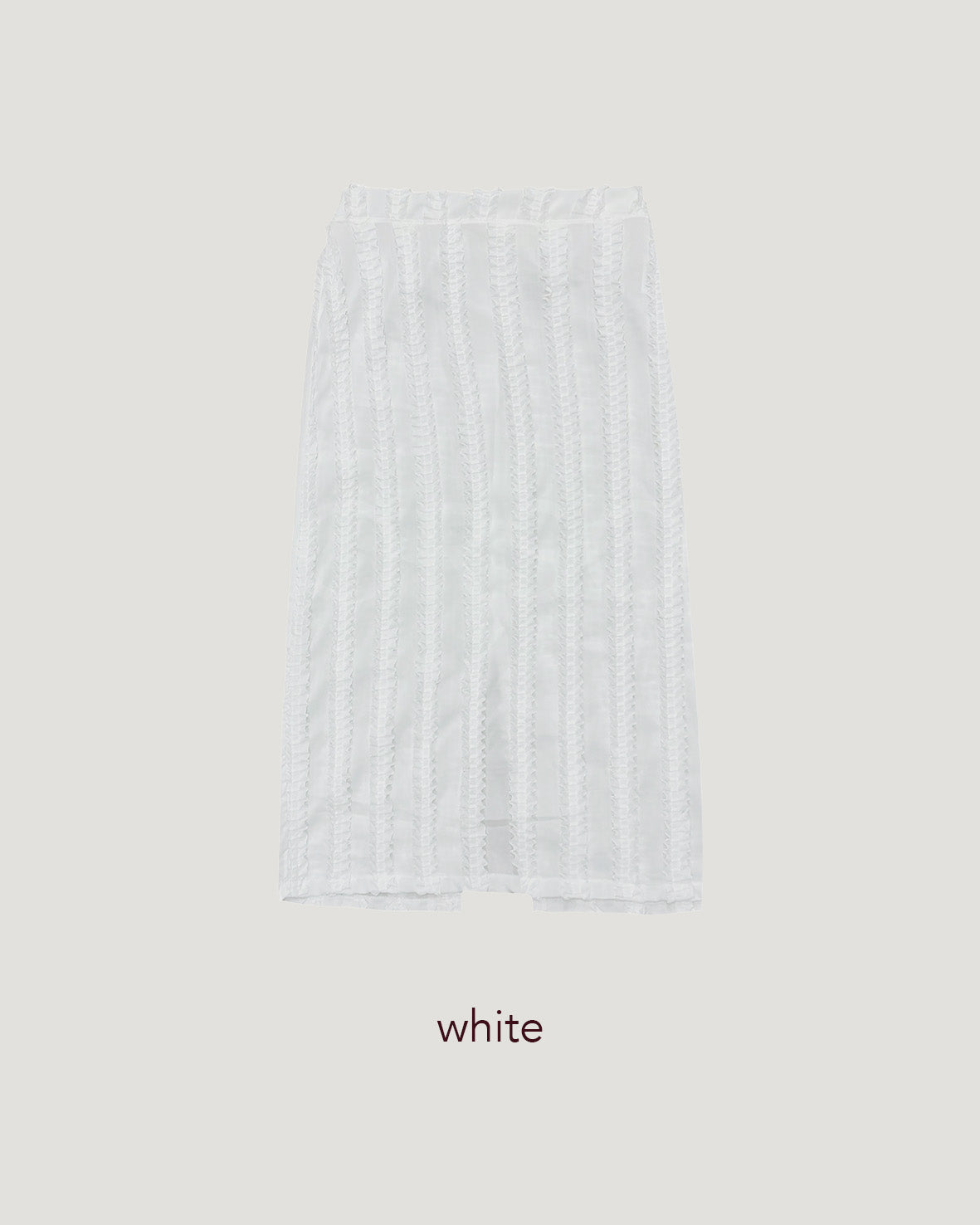 frill I line skirt