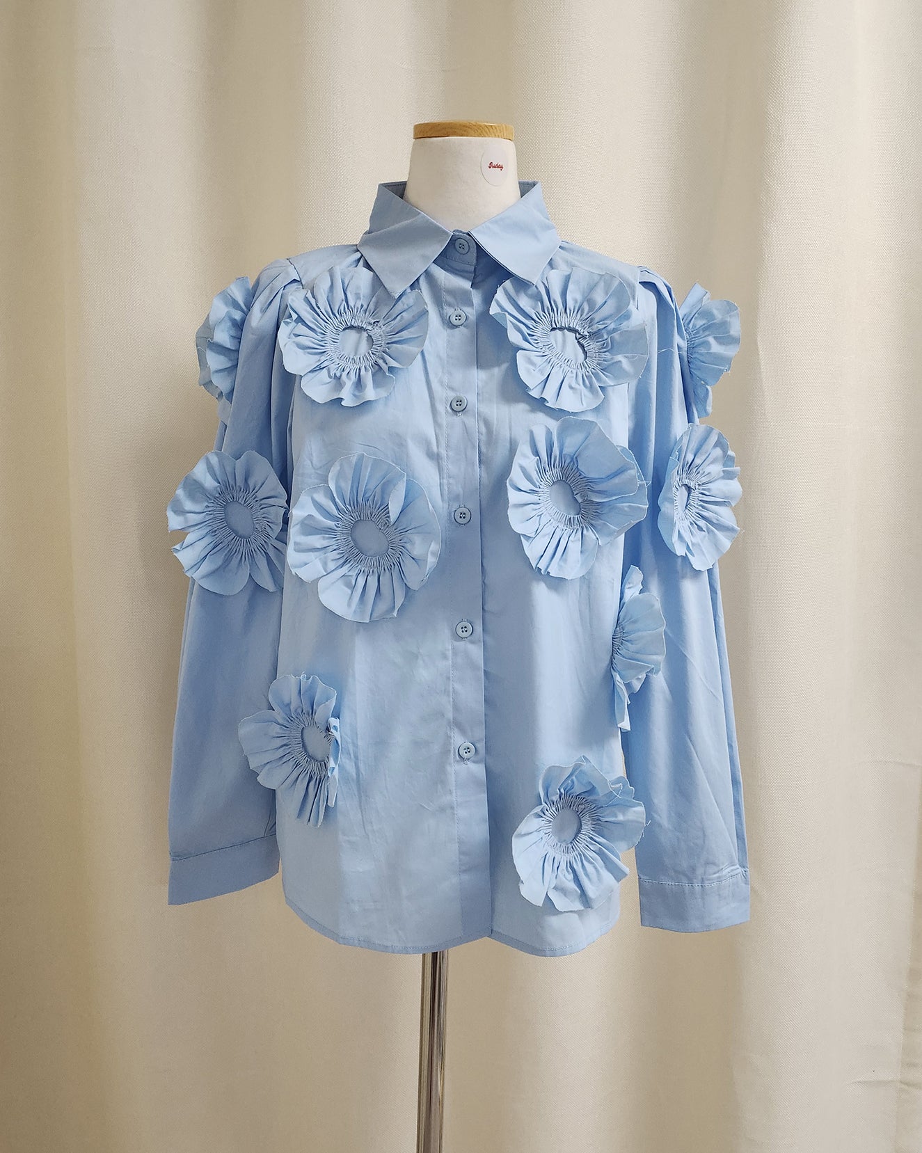 flower motif shirts