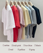 basic cotton color T