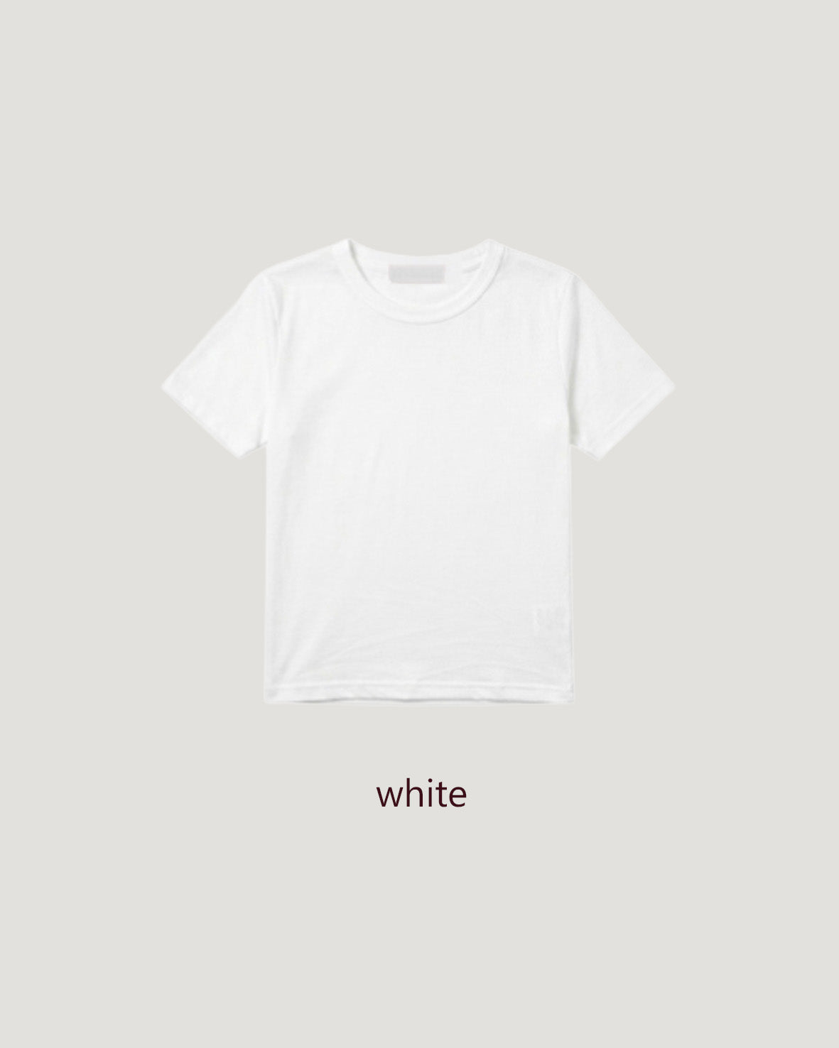 basic color rayon T (1pcs)