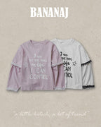 【BANANAJ】control layered tee