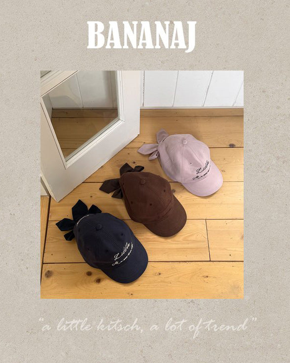 【BANANAJ】little moment cap