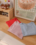 basic cotton color T