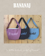 【BANANAJ】friends bag