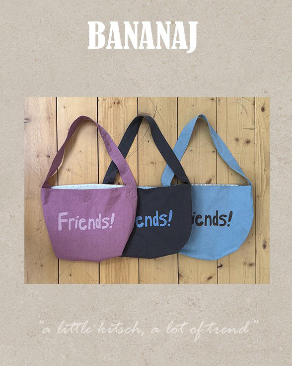 【BANANAJ】friends bag