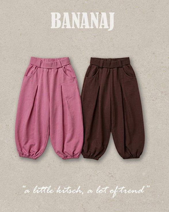 【BANANAJ】ecru jogger pants