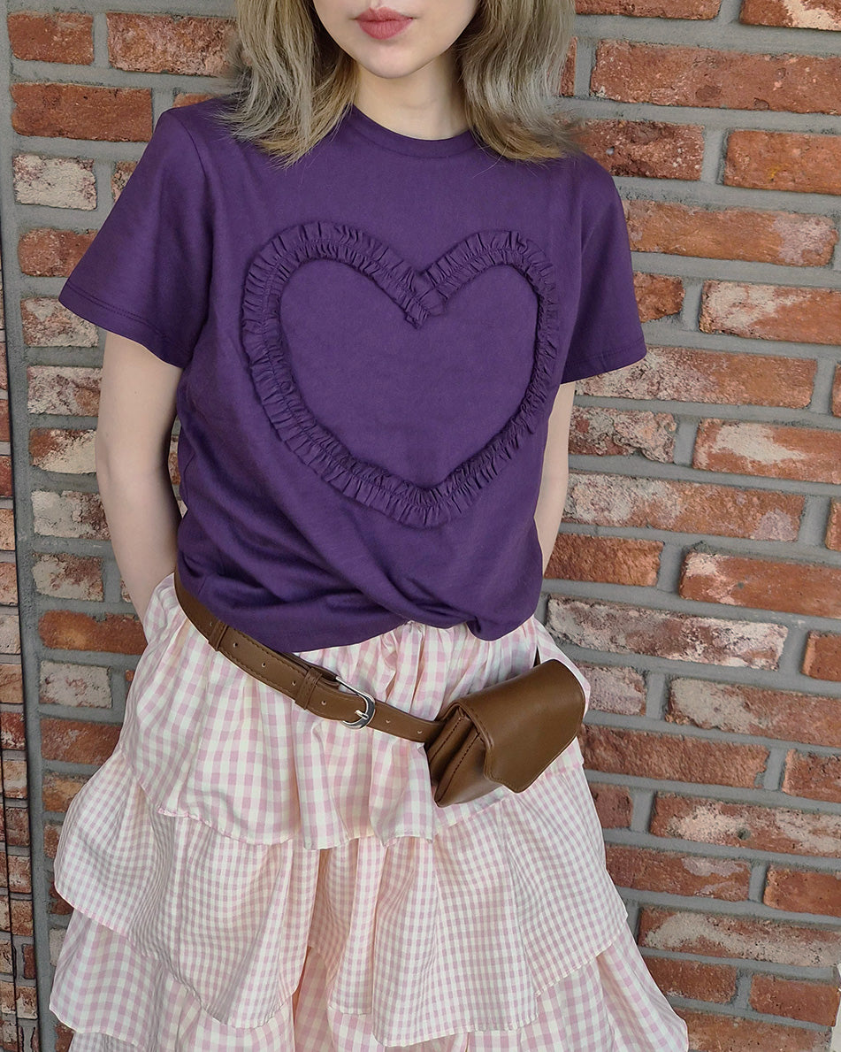 faux leather pouch belt