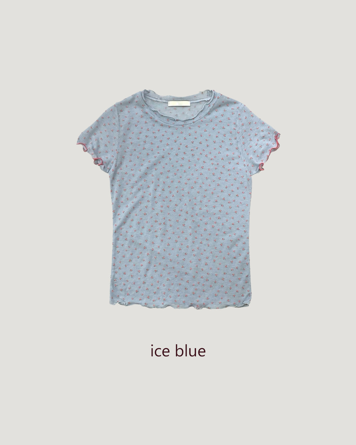 flower mellow sheer tencel T
