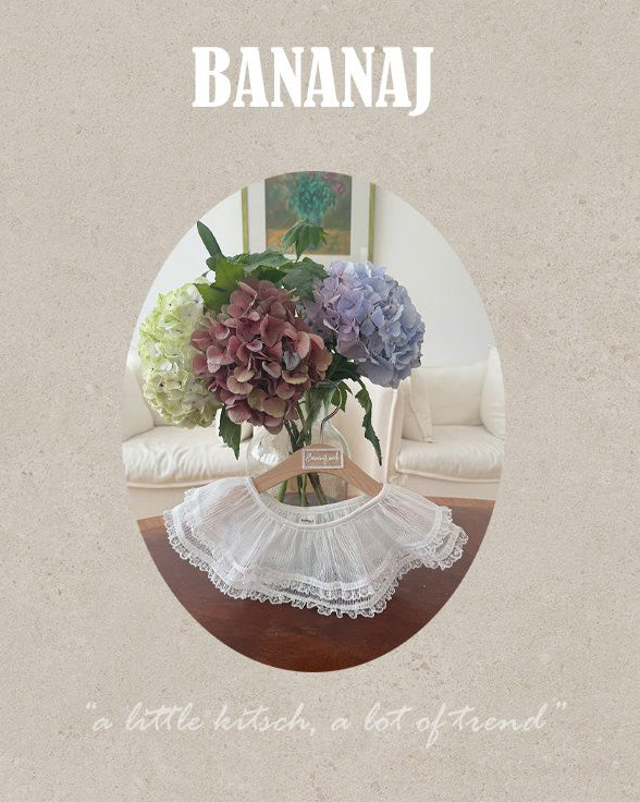 【BANANAJ】mimi layered skirt