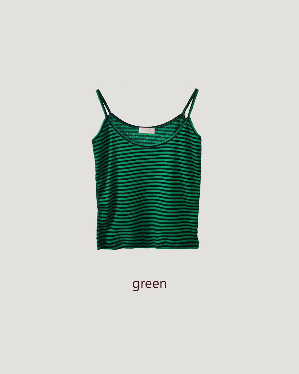 multi stripe camisole
