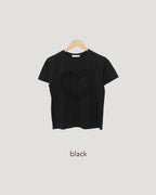 frill heart T