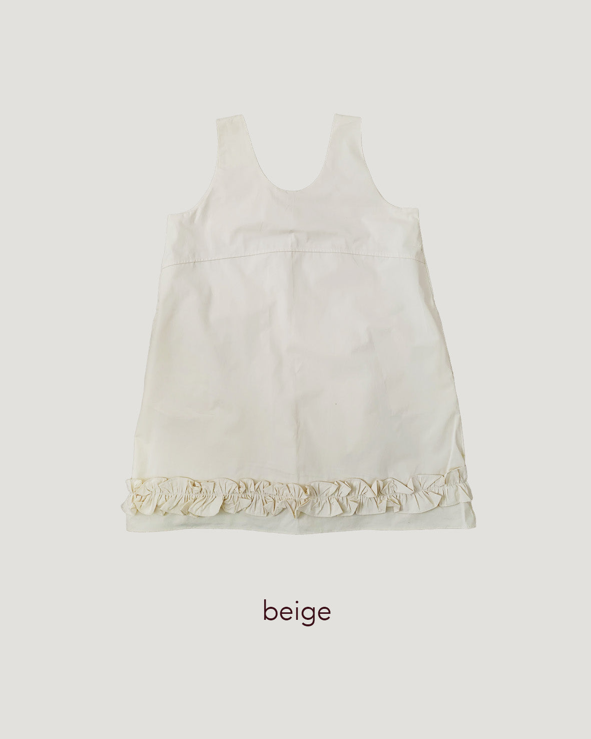 hem frill over midi dress
