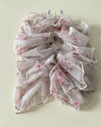 flower sheer leg warmers