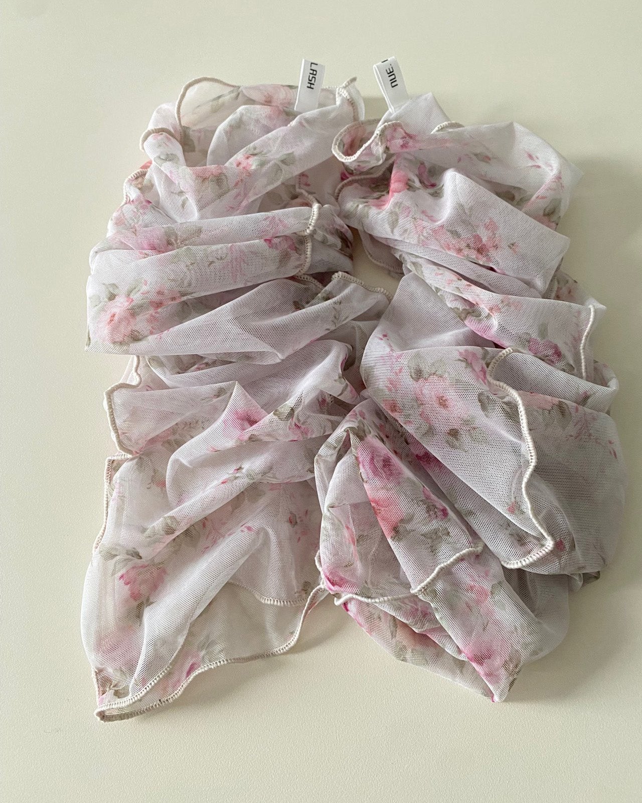 flower sheer leg warmers