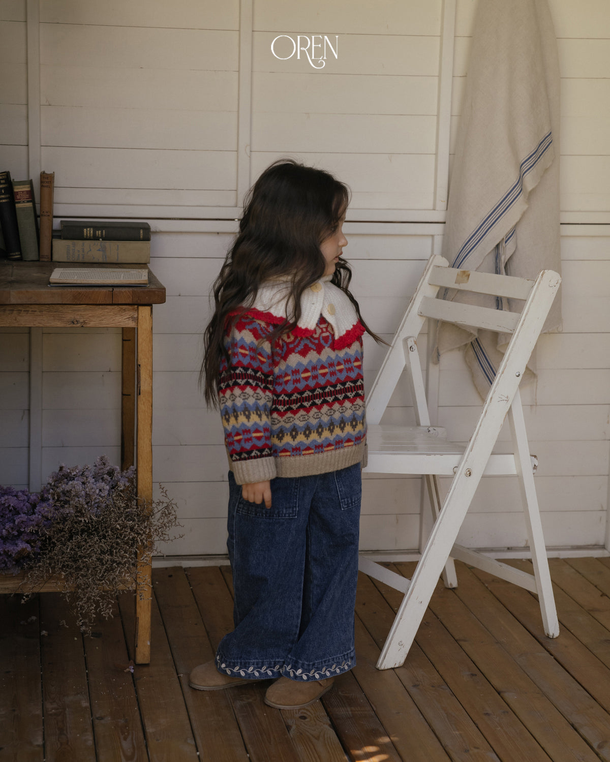 【OREN】Adeline multi wool knit