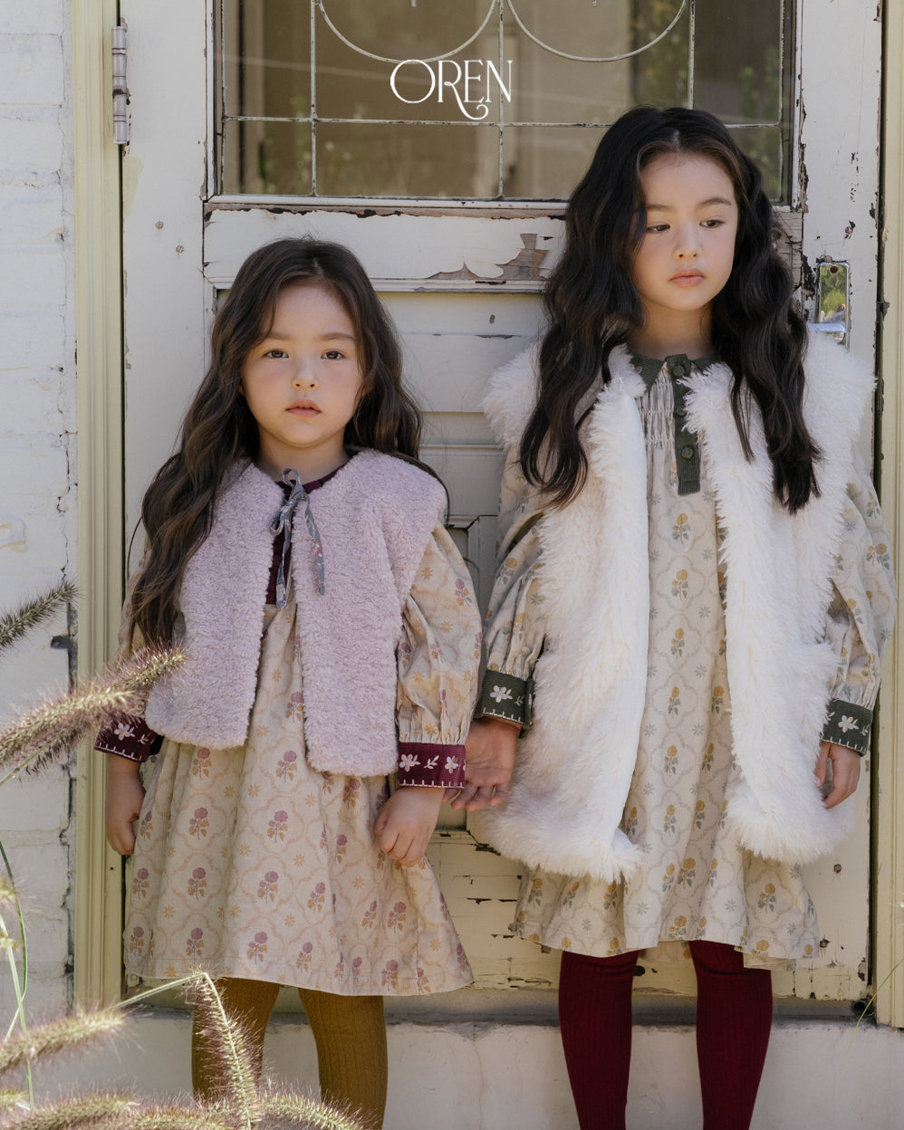 【OREN】camilla bicolor dress