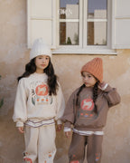【OREN】romi garden fleece lined SET UP