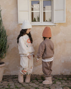 【OREN】romi garden fleece lined SET UP