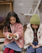 【OREN】verni toggle fur jacket