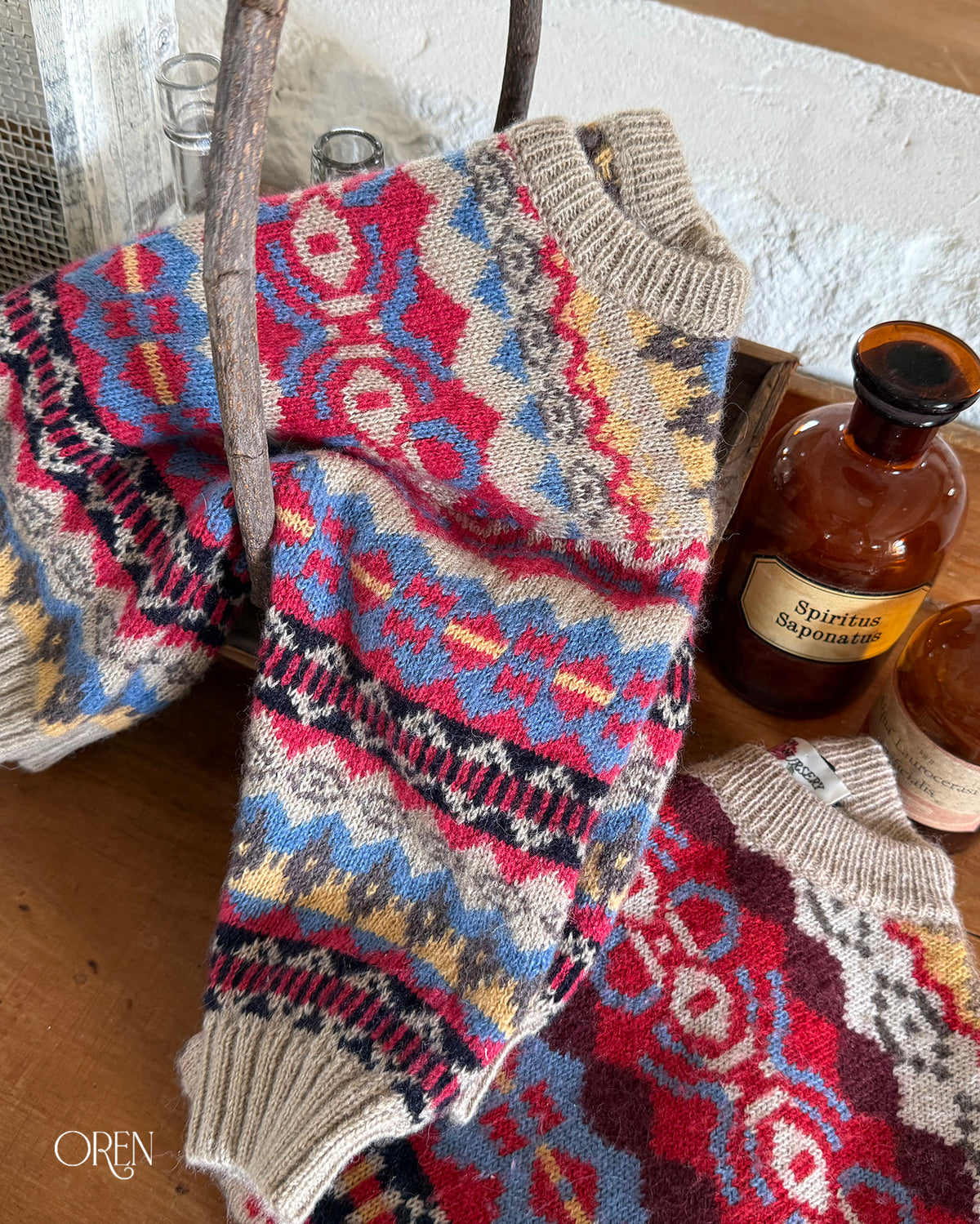 【OREN】Adeline multi wool knit