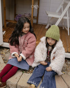 【OREN】verni toggle fur jacket