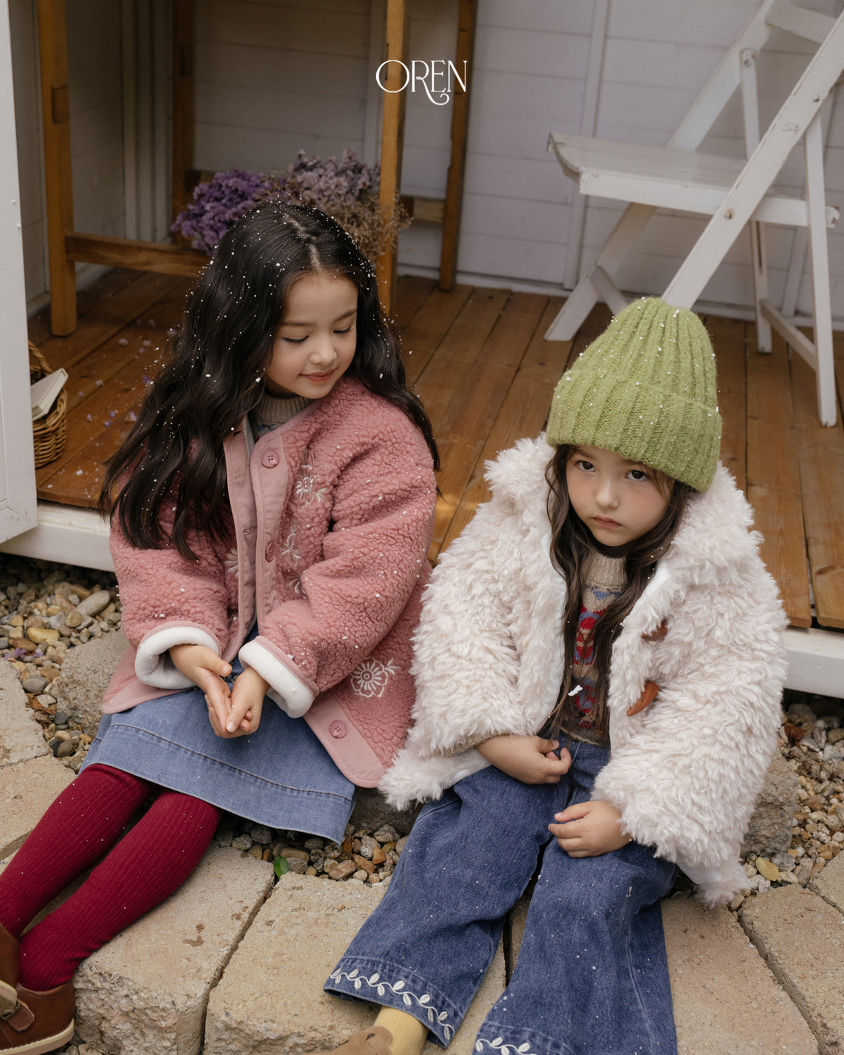 【OREN】verni toggle fur jacket