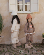 【OREN】romi garden fleece lined SET UP