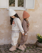 【OREN】romi garden fleece lined SET UP