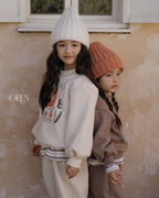 【OREN】romi garden fleece lined SET UP