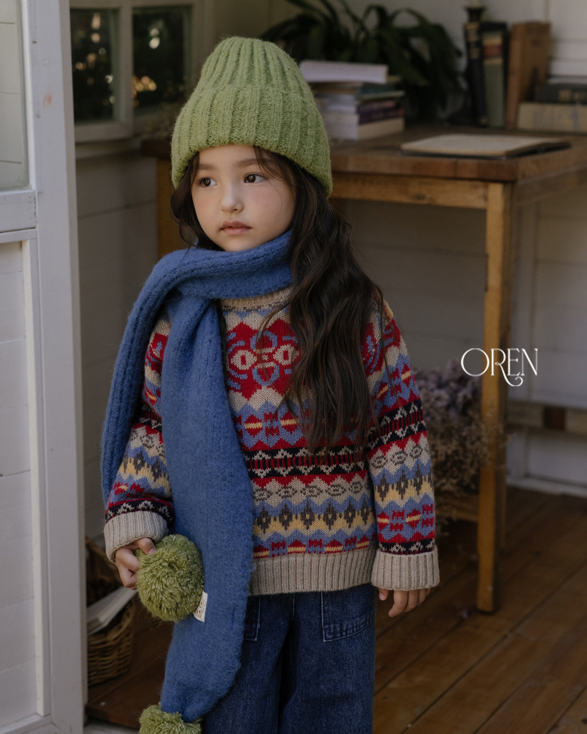 【OREN】Adeline multi wool knit