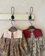 【OREN】bonjour square-collar dress