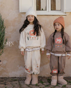 【OREN】romi garden fleece lined SET UP