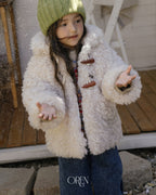 【OREN】verni toggle fur jacket