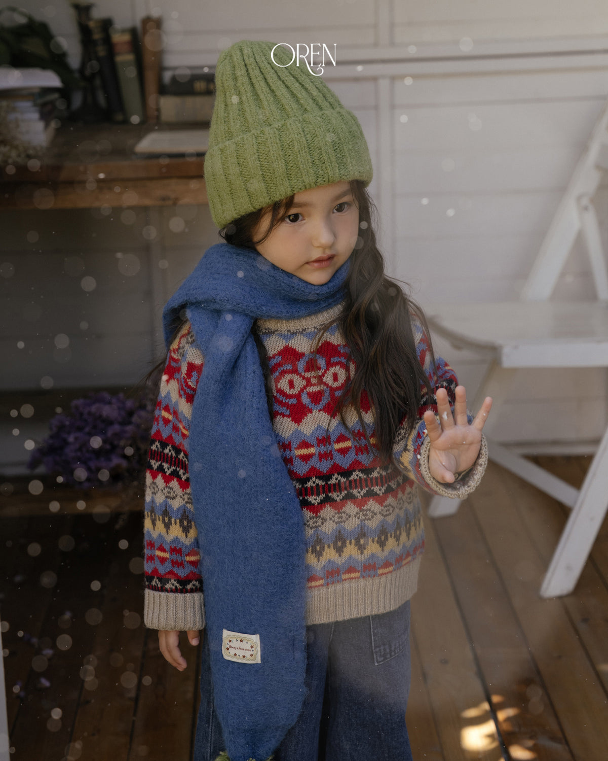 【OREN】Adeline multi wool knit