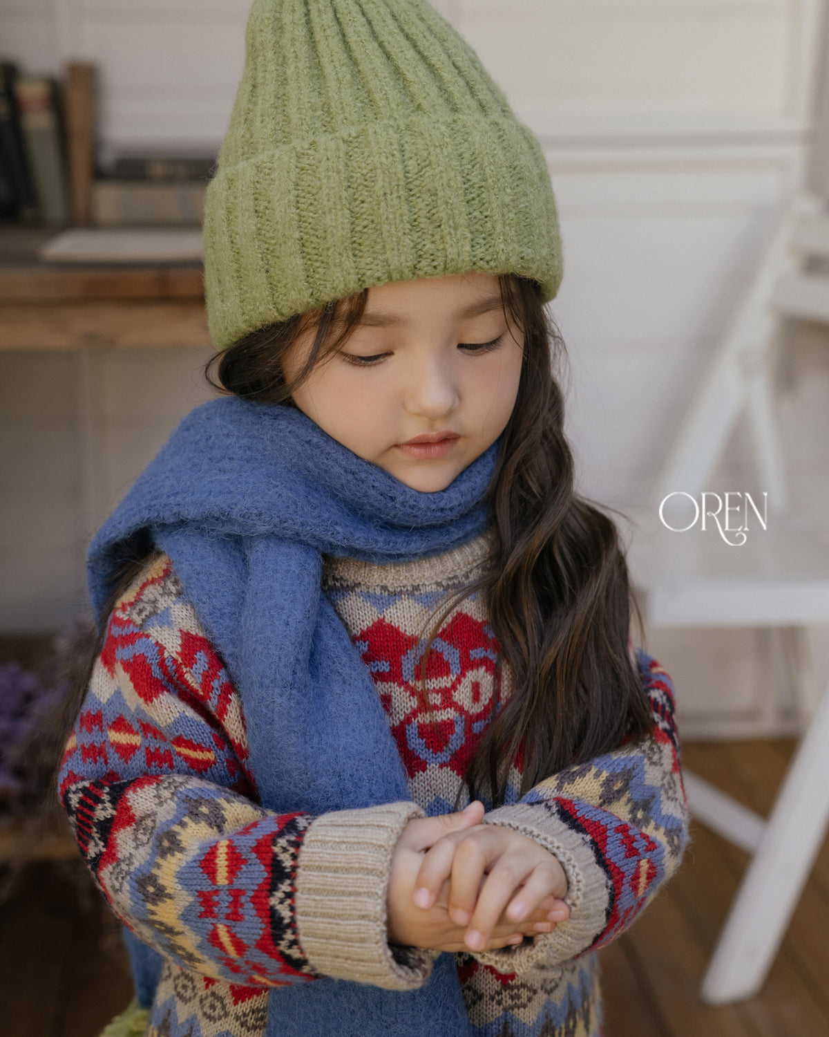 【OREN】Adeline multi wool knit