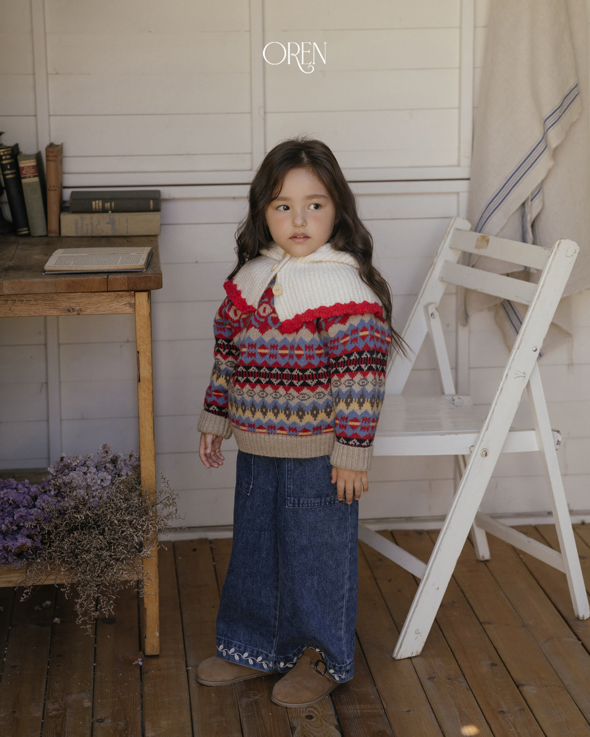【OREN】Adeline multi wool knit