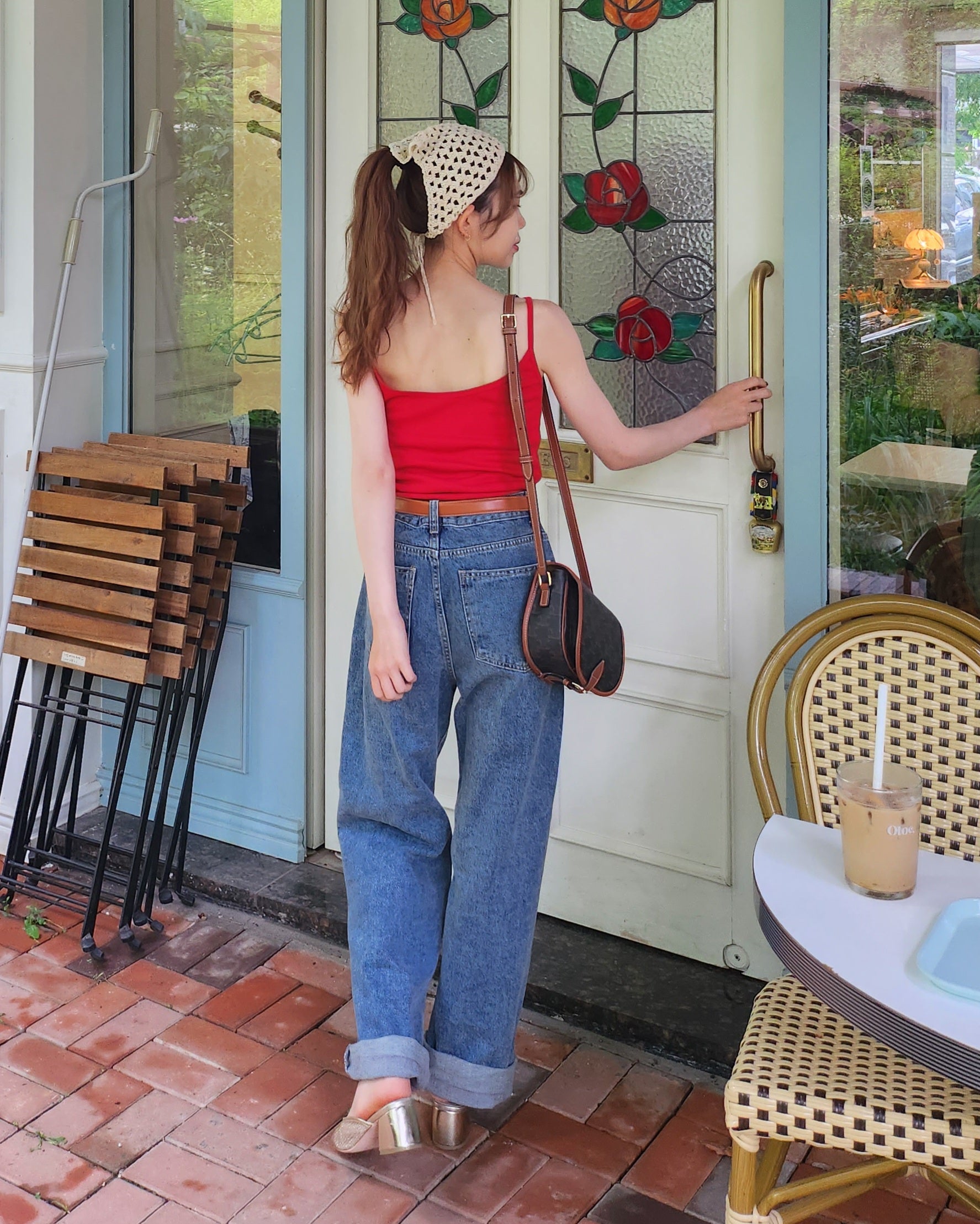 back open camisole