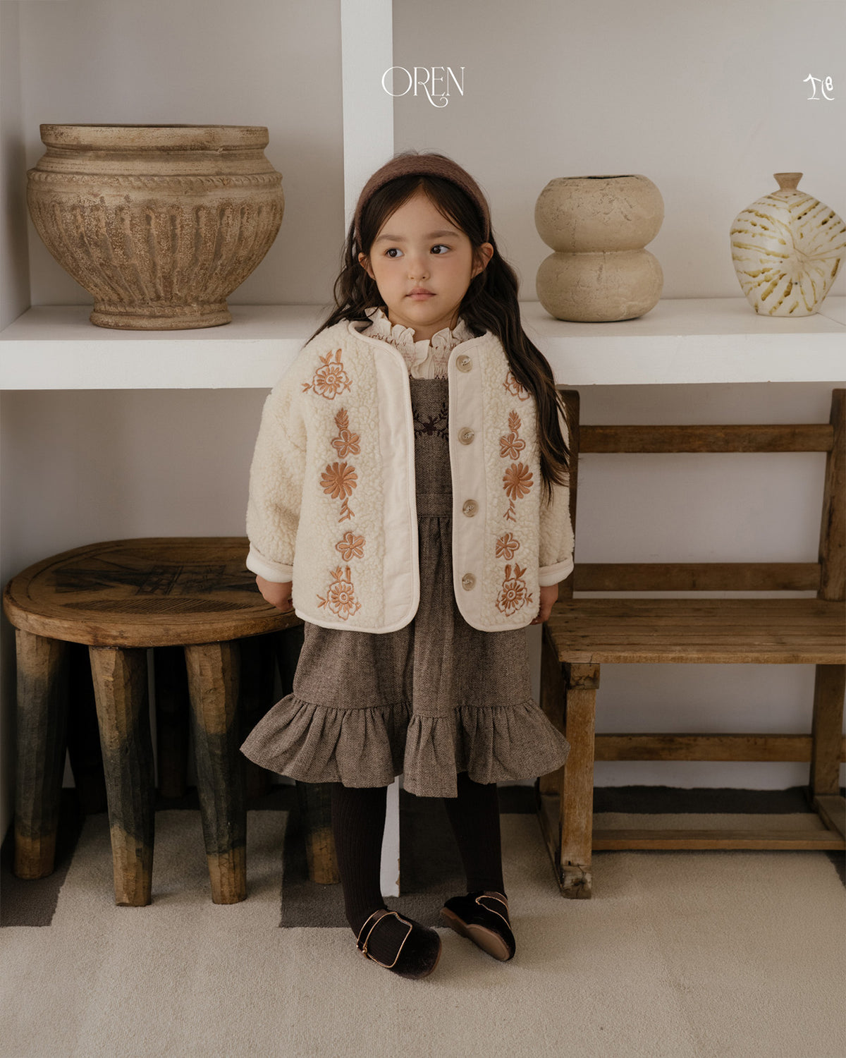 【OREN】solen suspender dress