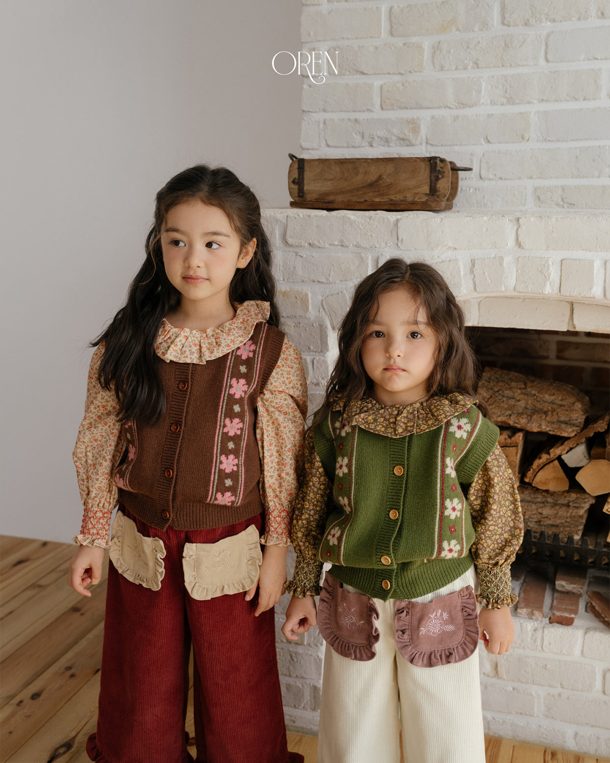【OREN】rivka frill blouse