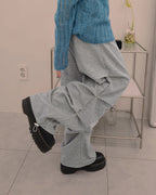 shirring light sweat pants