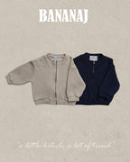 【BANANAJ】waffle jacket
