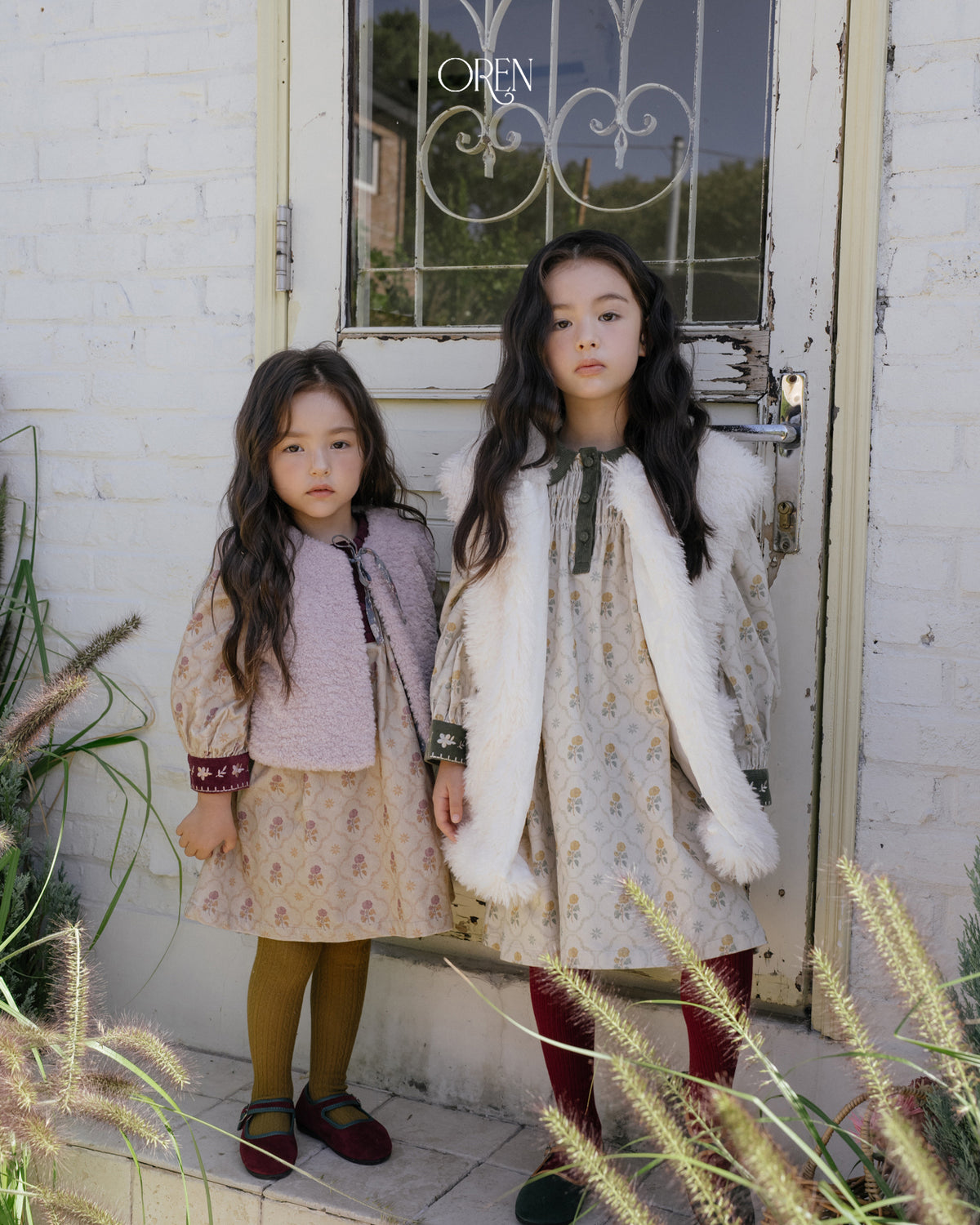 【OREN】lavender bear padded vest (2oz)