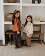 【OREN】merci smock blouse