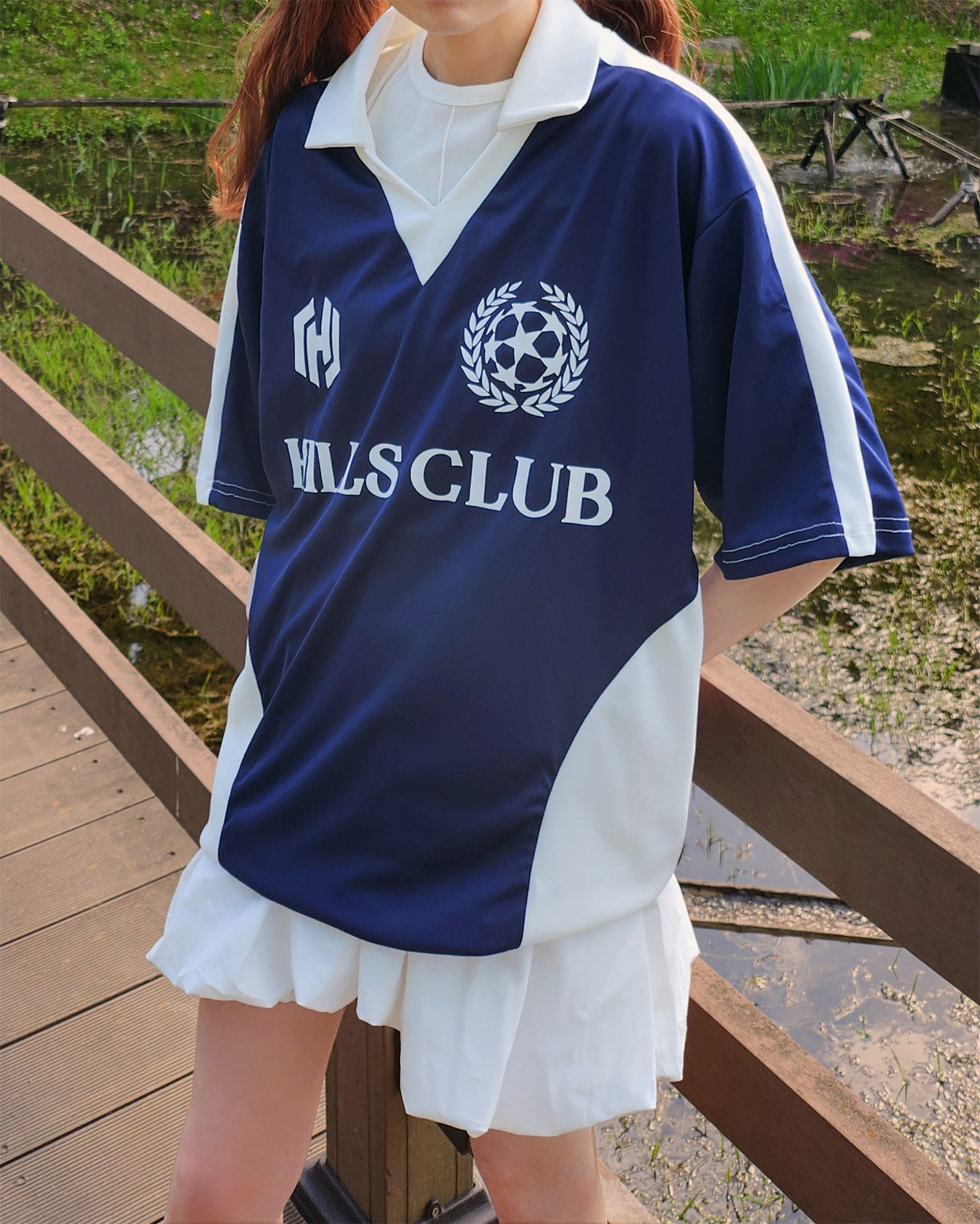 oversize rugby shirt